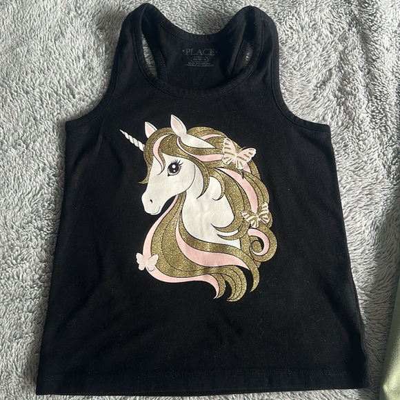 🎀 3pcs Place Girls Sleeveless Tank Top Lot Bundle Spring Summer Size 4T - Picture 5 of 5